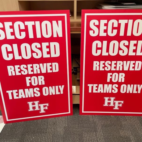 Athletic Signage